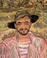 Portrait of a Young Peasant Vincent van Gogh